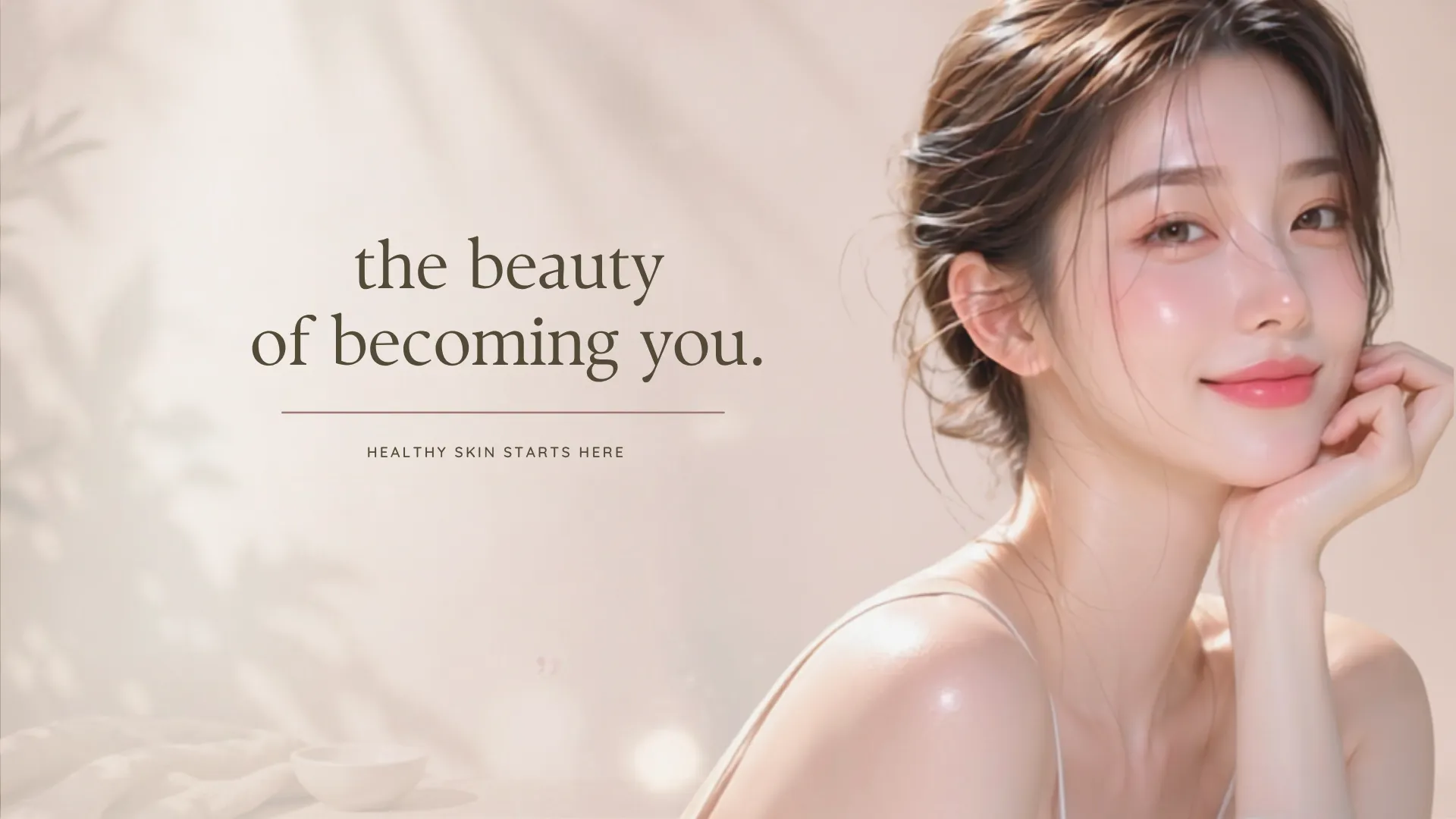 ผู้หญิงผิวสวยกระจ่างใส แคมเปญ The Beauty of Becoming You ของ Inspire Wellness