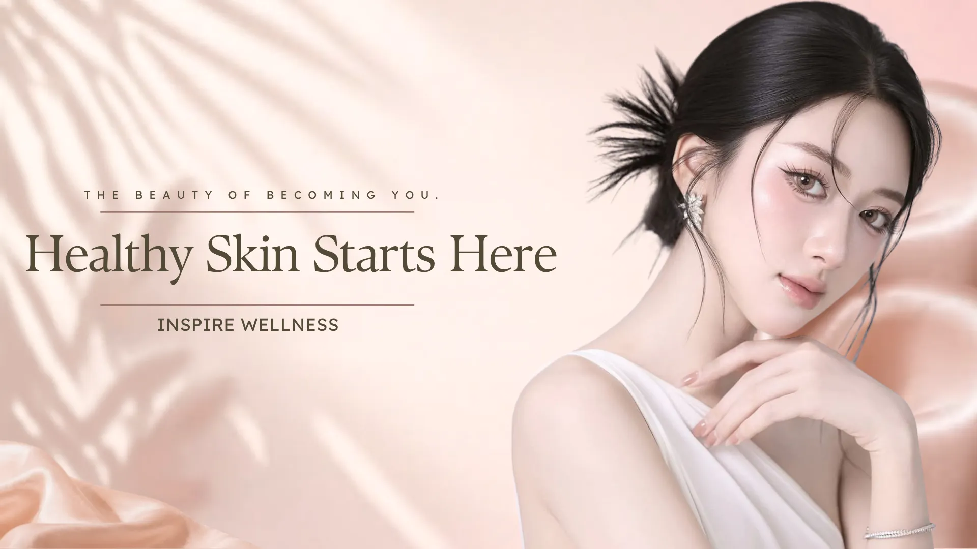 ผู้หญิงผิวสุขภาพดี แคมเปญ Healthy Skin Starts Here ของ Inspire Wellness